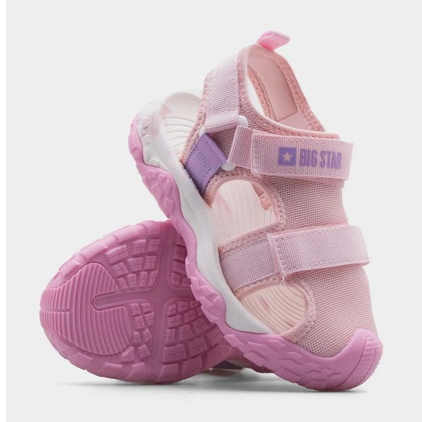 Sandálias Big Star NN374234 rosa 1