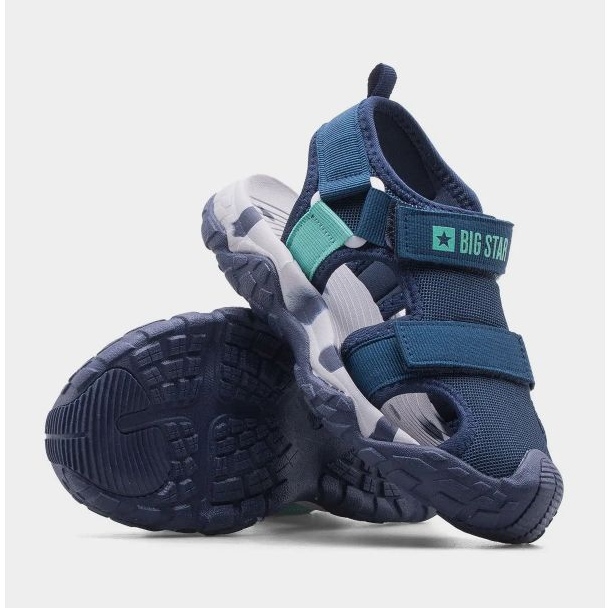Sandálias Big Star NN374232 azul 1