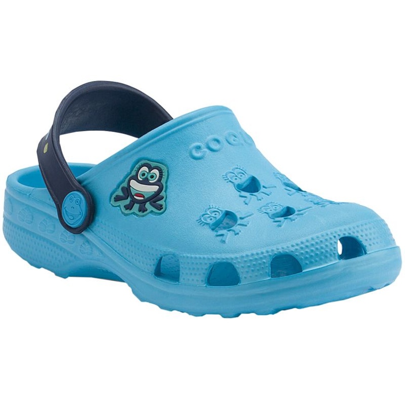 Tamancos Coqui Little Frog 8701-100-1821A/8701-100-1821 azul 1