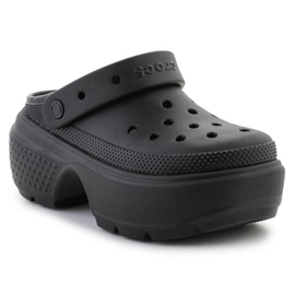 Chinelos Crocs Stomp Clog 209347-001 preto 1