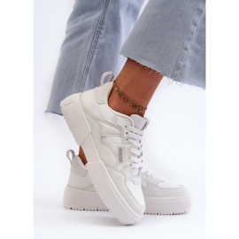 Tênis feminino Big Star NN274357 sistema de espuma viscoelástica branco 2 Tênis feminino Big Star NN274357 sistema de espuma viscoelástica branco 2