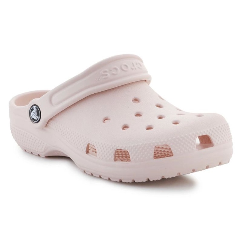 Chinelos Crocs Classic Clog Kids 206991-6UR rosa 1