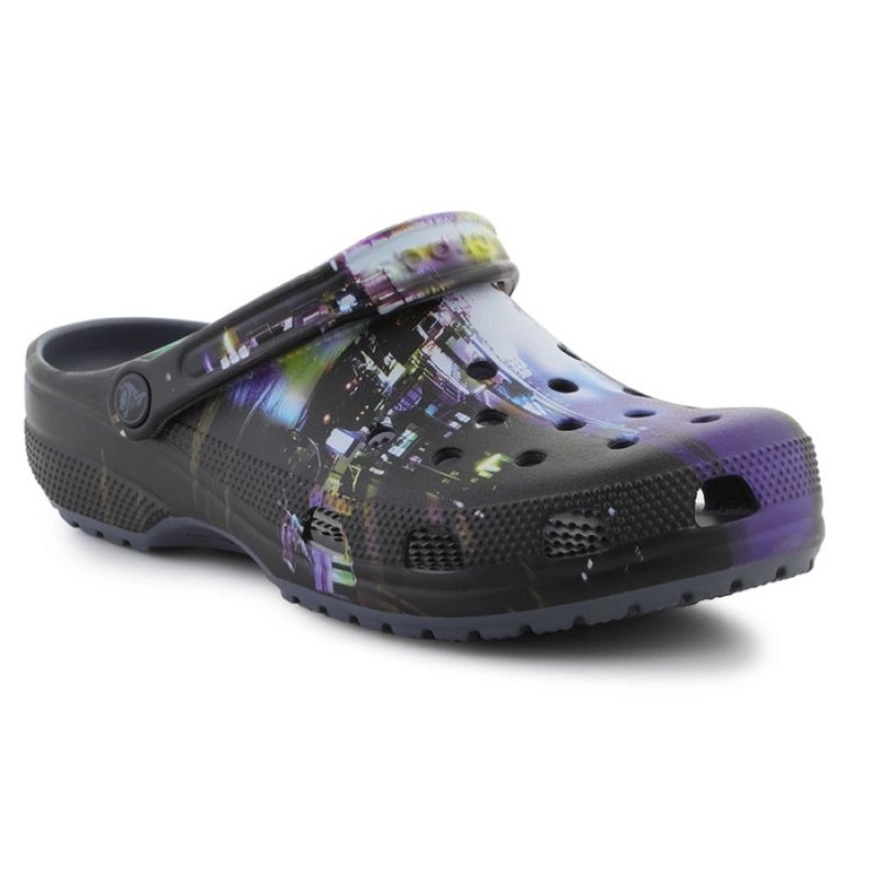 Chinelos Crocs Classic Meta Scape Clog U 208455-4EA preto 1 Chinelos Crocs Classic Meta Scape Clog U 208455-4EA preto 1