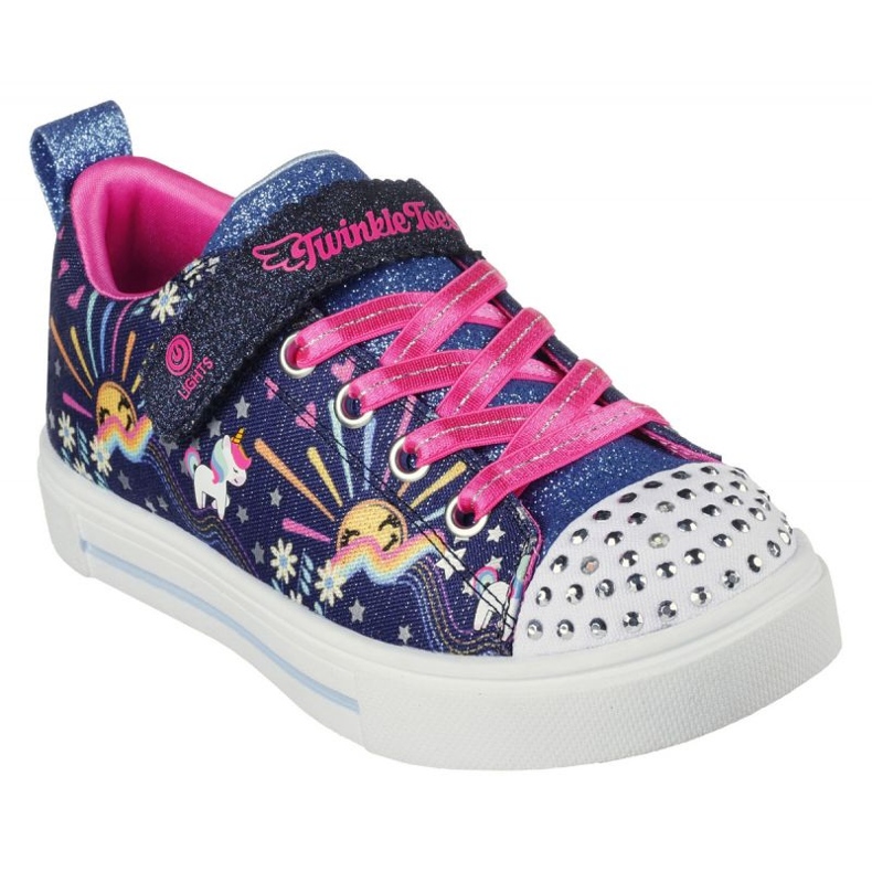Sapatos Skechers Unicorn Sunshine 314802L Nvmt azul 1 Sapatos Skechers Unicorn Sunshine 314802L Nvmt azul 1