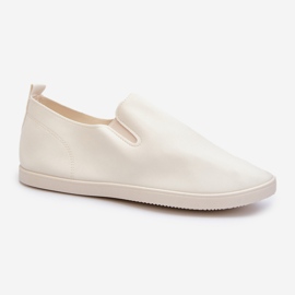 Tênis feminino slip-on bege Lovinia 1