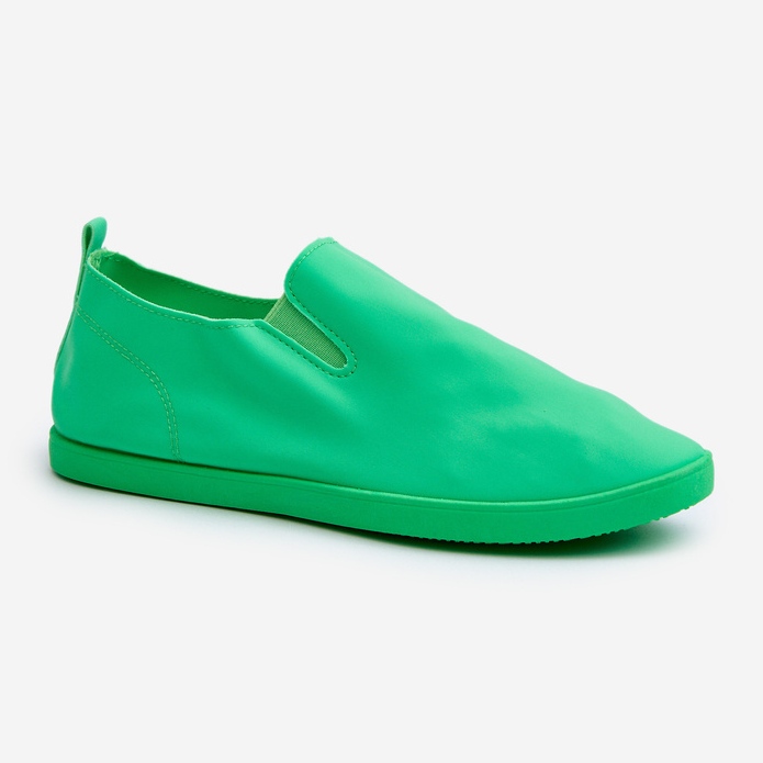 Tênis feminino slip-on verde Lovinia 1