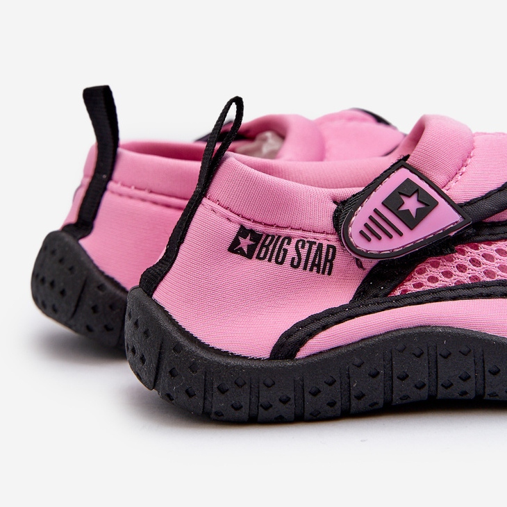 Calçados aquáticos infantis rosa Big Star NN374465 rosas e roxos 2