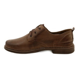 Polbut Sapatos de couro masculino 191k marrom 3