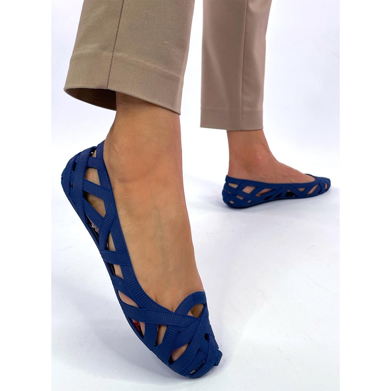 Sapatilhas Meliski com aberturas Chassa Navy azul 1