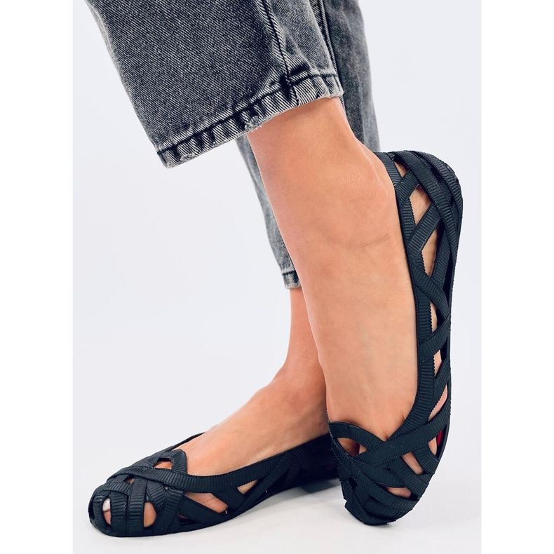 Meliski Chassa Sapatilhas pretas com aberturas preto 2 Meliski Chassa Sapatilhas pretas com aberturas preto 2