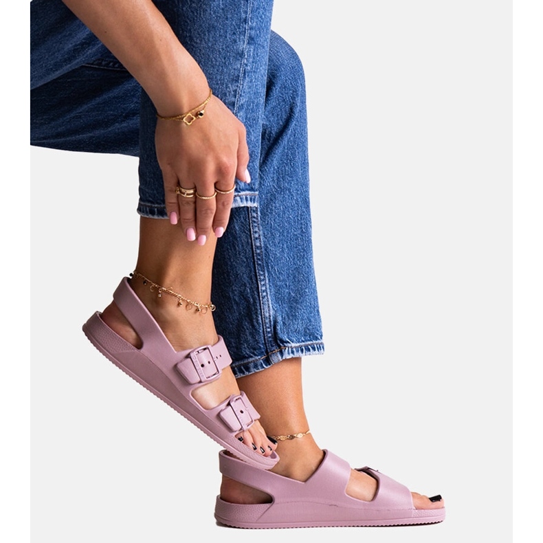 Sandália roxa Big Star LL274744 tolet 1