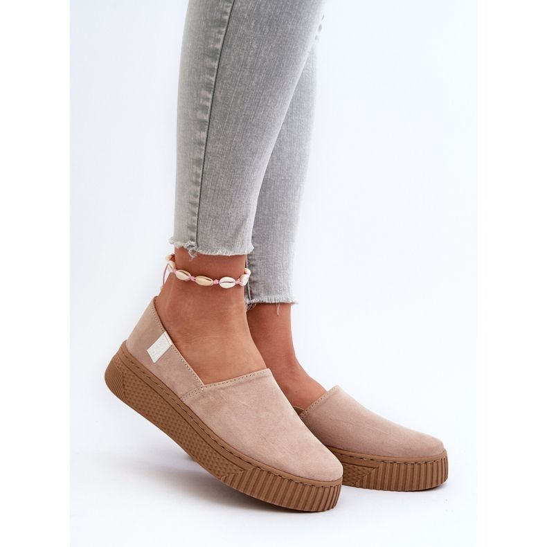 Big Star Tênis plataforma feminino NN276007 sistema de espuma viscoelástica bege 2