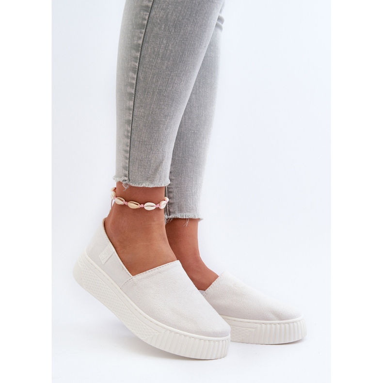 Big Star Tênis plataforma feminino NN276006 sistema de espuma viscoelástica branco 2