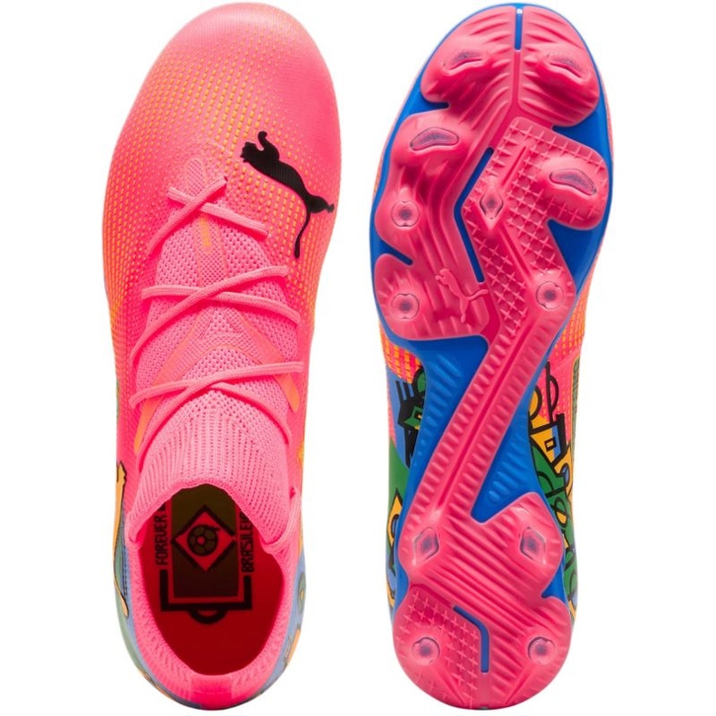 Chuteiras Puma Future 7 Match Njr FG/AG M 107840 01 vermelho 1