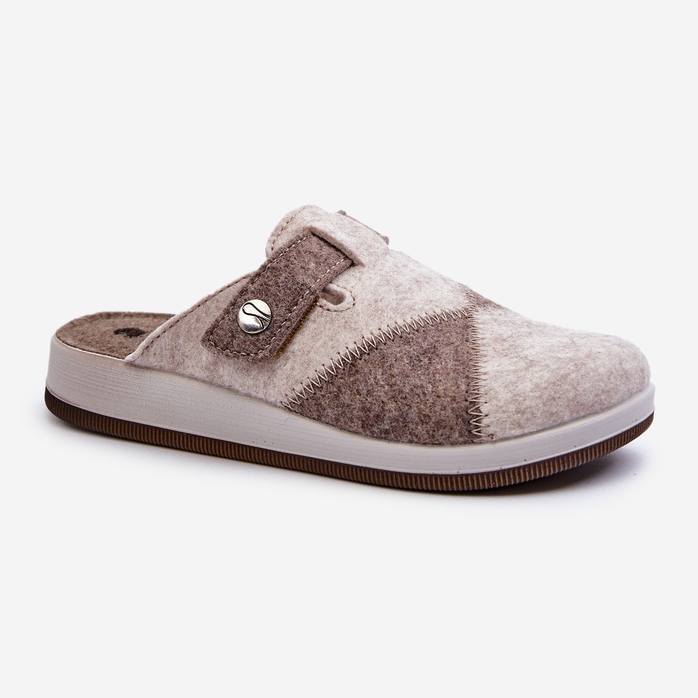 Chinelos Preventivos Femininos Inblu CT000032 Bege 1