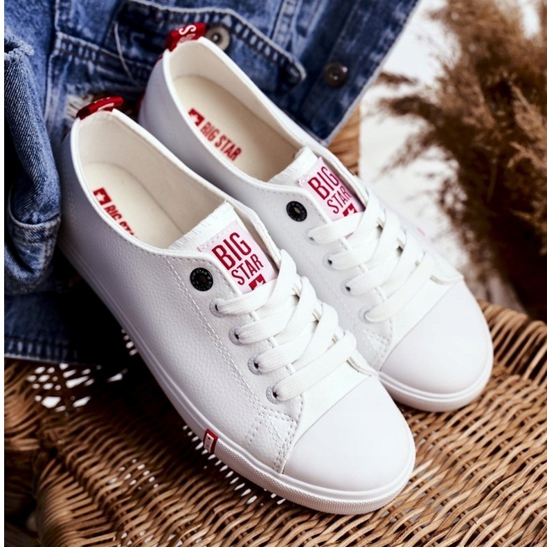 Tênis feminino Big Star White GG274005 branco 1