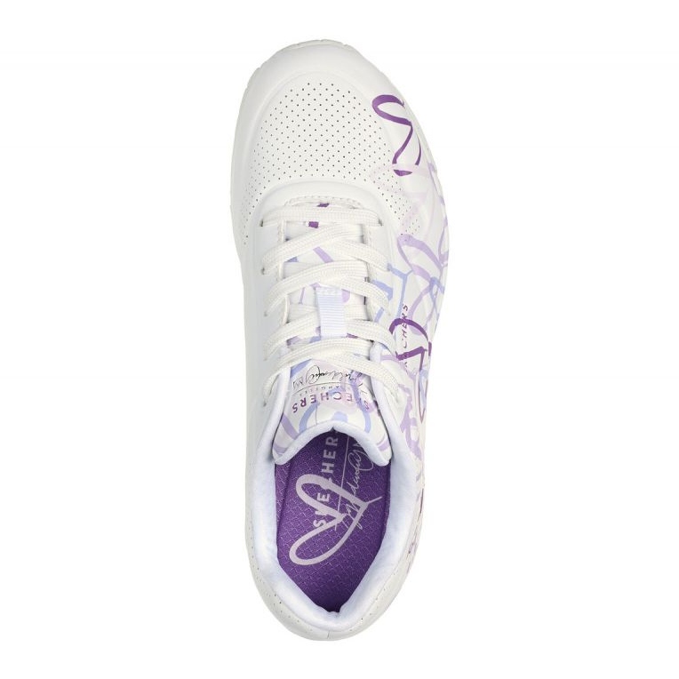 Sapatos Skechers Spread The Love W 155507WLPR branco 1
