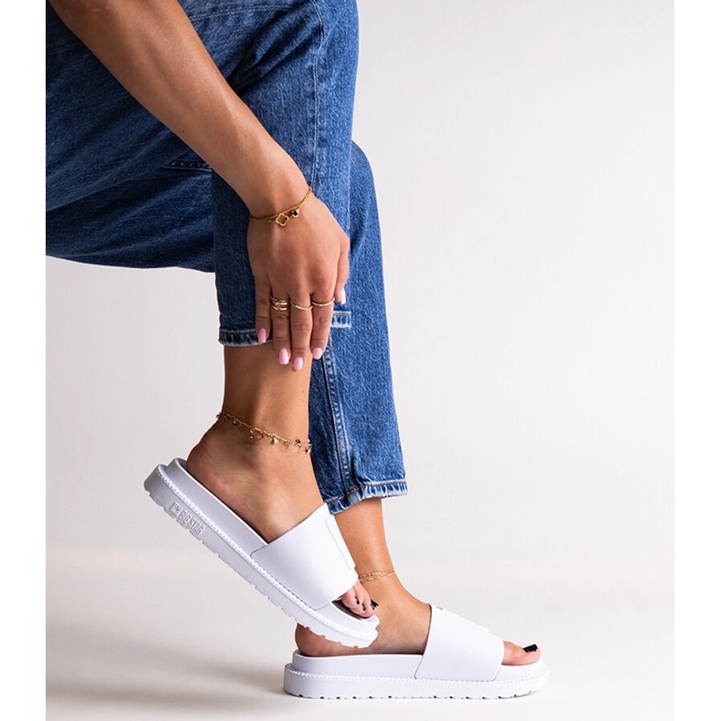 Chinelos brancos Big Star LL274428 1