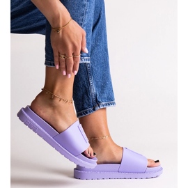 Chinelos roxos Big Star LL274426 tolet 1