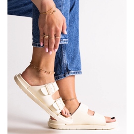 Chinelos bege Big Star NN274A752 1