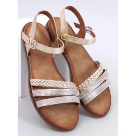 Sandálias femininas Pasini Gold dourado 1