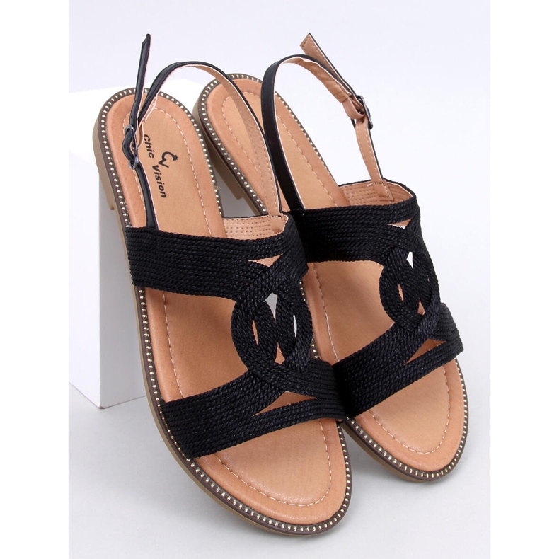 Sandálias femininas Vernay Black preto 1