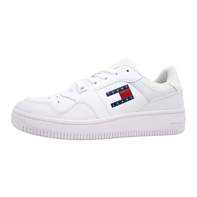 Tommy Hilfiger Retro Basket Ess Sapatos EN0EN02505 Ybs branco 1 Tommy Hilfiger Retro Basket Ess Sapatos EN0EN02505 Ybs branco 1