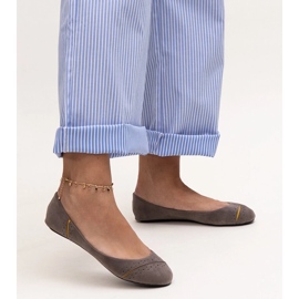 Sapatilhas Dorris clássicas cinza 1