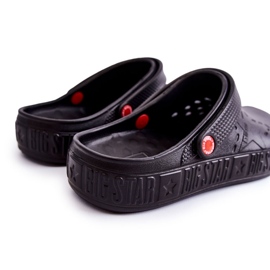 Chinelos leves masculinos Kroks Big Star II175001 preto 2