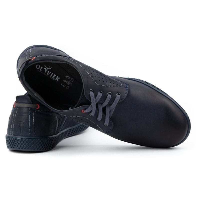Antex Calçados casuais masculinos 302 azul marinho 3