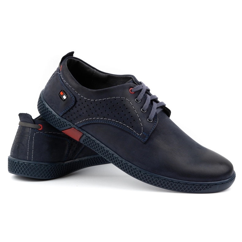 Antex Calçados casuais masculinos 302 azul marinho 4