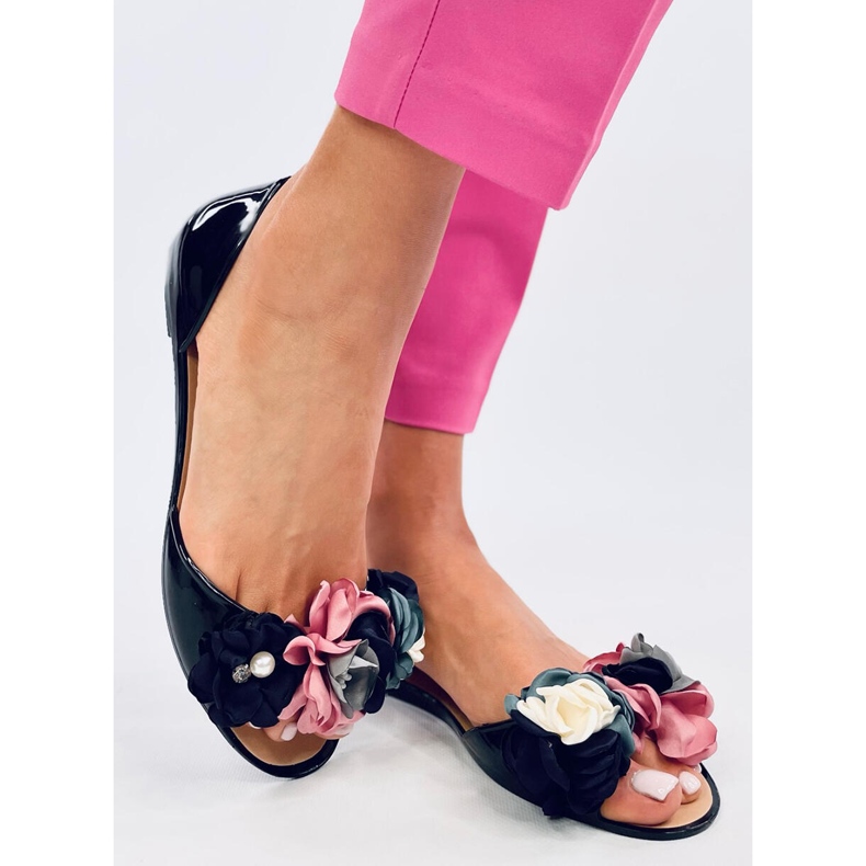 Meliscas com flores Carmil Black preto 2