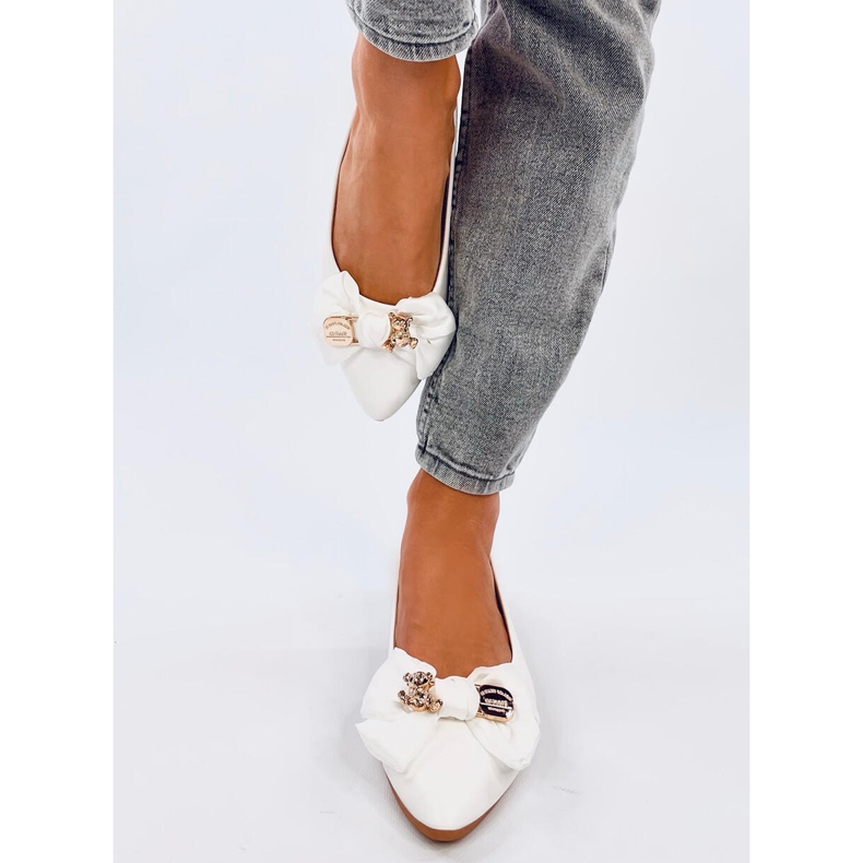 Seastar Bonnies Bailarinas ursinhos de pelúcia brancas branco 1