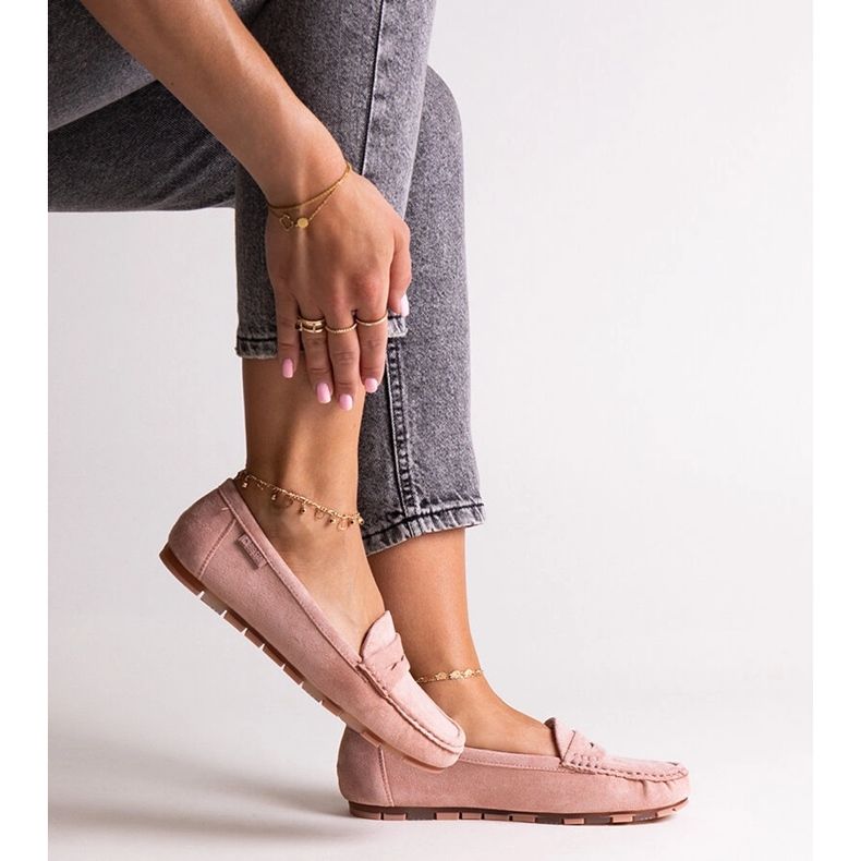 Mocassins rosa Big Star NN274928 1