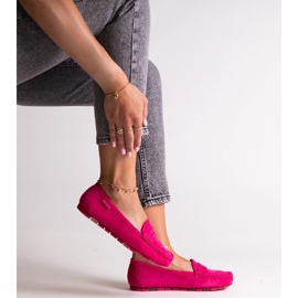 Mocassins Big Star rosa escuro NN274934 1