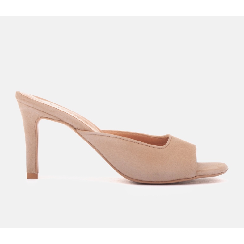 Marco Shoes Chinelos Palermo bege 1