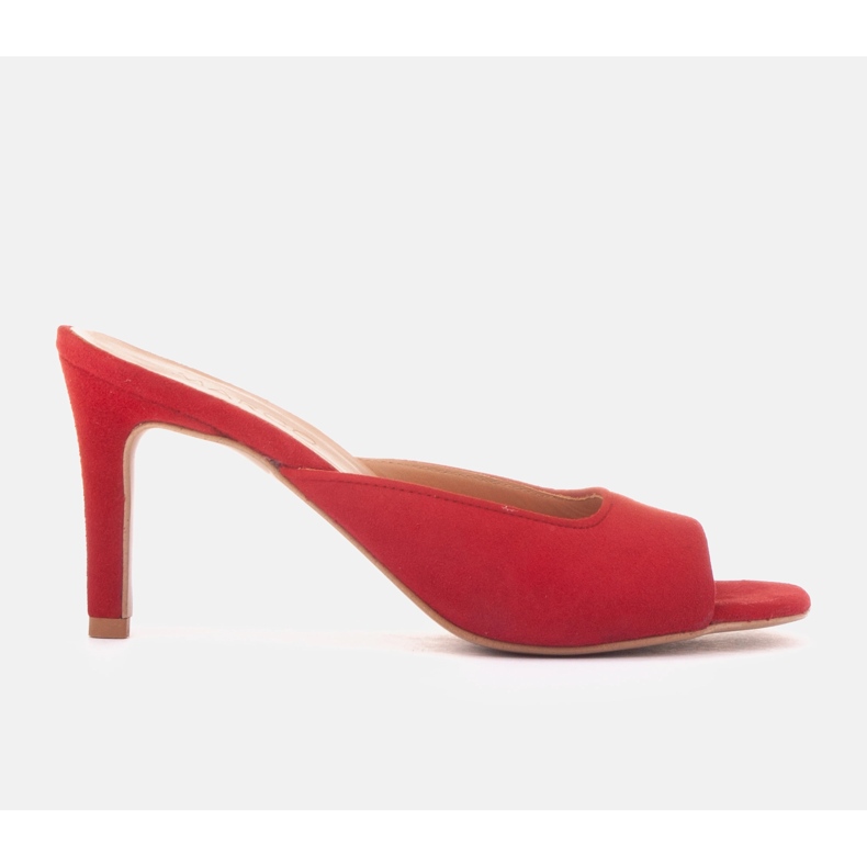 Marco Shoes Chinelos Palermo vermelho 1