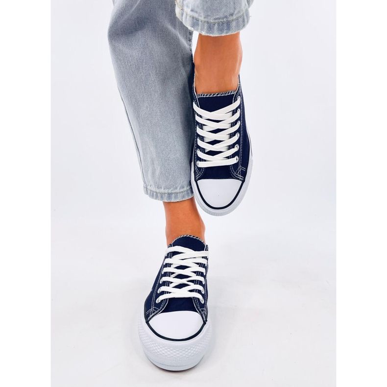 Tênis clássico feminino Fargis D.BLUE azul 1 Tênis clássico feminino Fargis D.BLUE azul 1