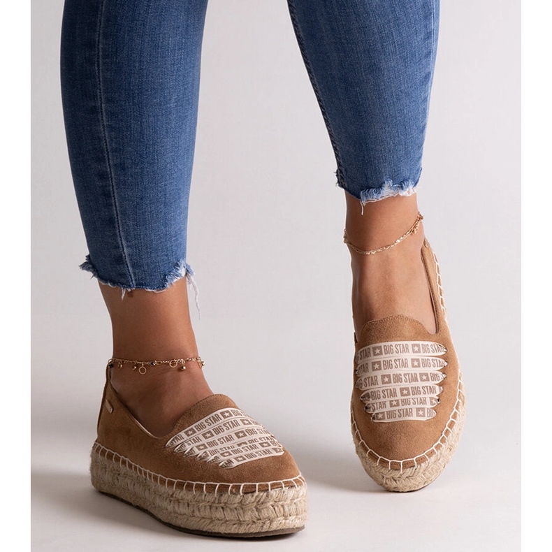 Alpercatas marrons Big Star JJ274892 castanho marrom 1