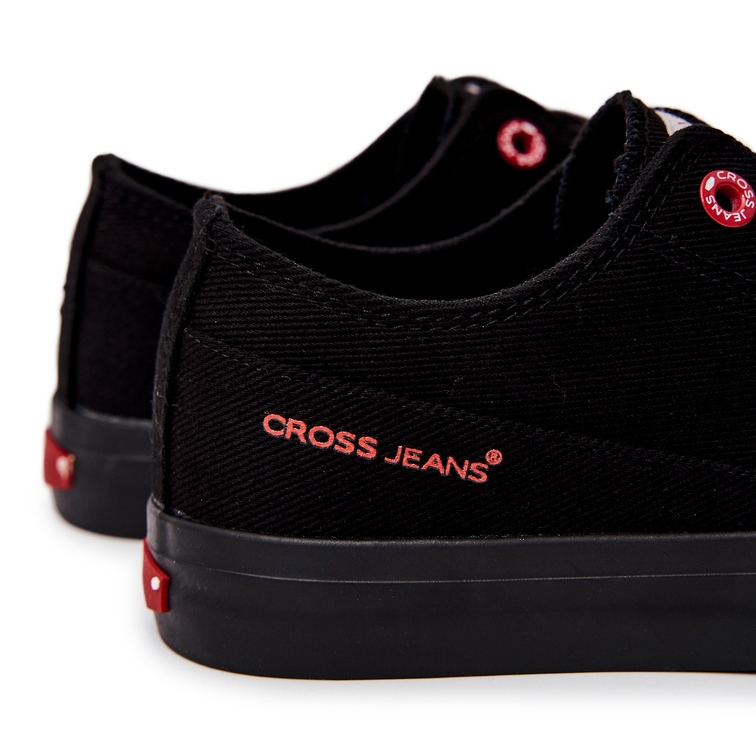 Tênis Masculino Clássico Cross Jeans JJ1R4032C Preto 1