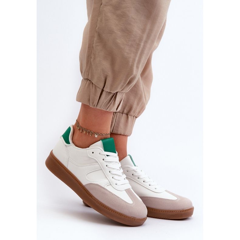 Tênis esportivo baixo feminino, Uvetta branco 2