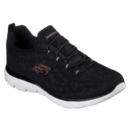 Sapatos Skechers Summits - Leopart Spot 149037 Bkrg preto 1