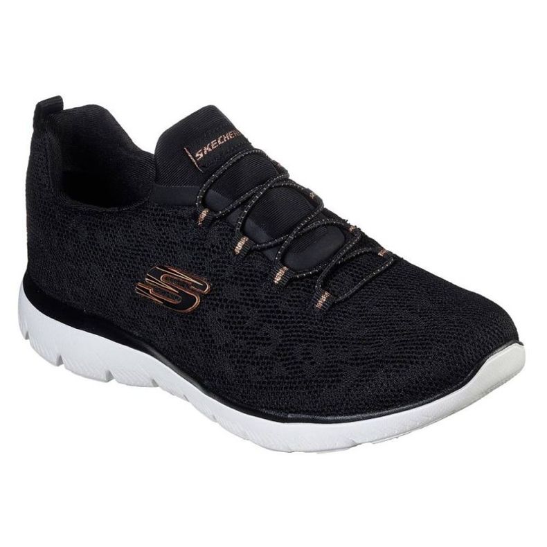 Sapatos Skechers Summits - Leopart Spot 149037 Bkrg preto 1