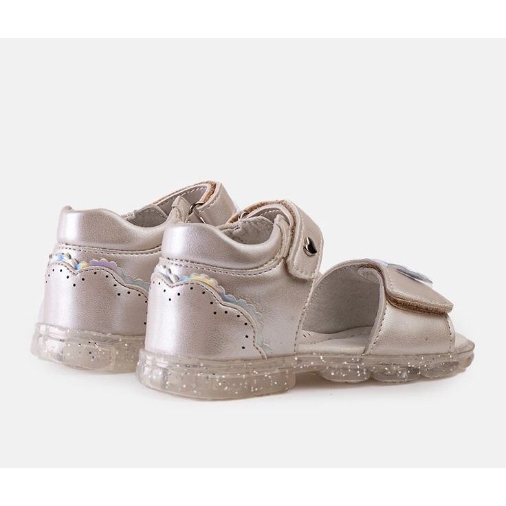 EVento Sandálias infantis prateadas da Bousquet prata 1