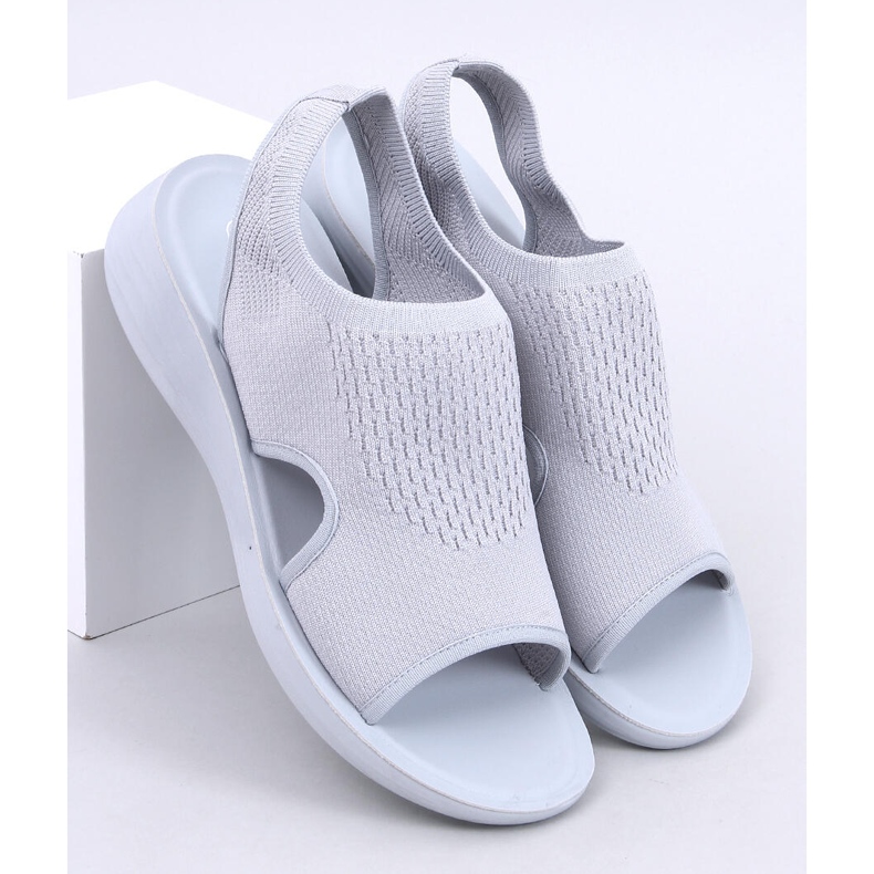 Sandálias macias com aberturas Aldos Grey cinza 1 Sandálias macias com aberturas Aldos Grey cinza 1