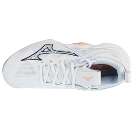 Tênis de voleibol Mizuno Wave Momentum 3 W V1GC231200, branco 2