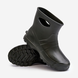 Lemigo Botas impermeáveis ​​masculinas jardim 753 Lemio verde escuro 2