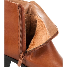 Vices New Collection botas baixas de camelo marrom 1