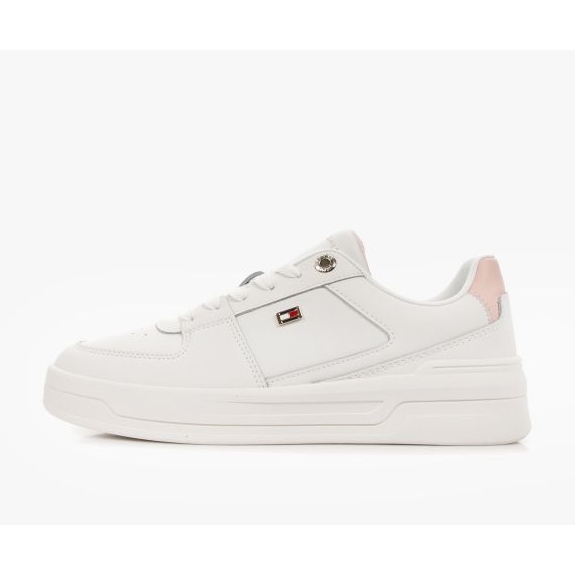 Tommy Hilfiger Flag Basket Tênis W FW0FW080810LA branco 1