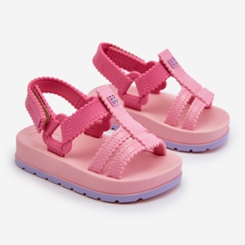 Sandálias infantis perfumadas com velcro ZAXY LL385027 rosa 1 Sandálias infantis perfumadas com velcro ZAXY LL385027 rosa 1